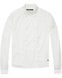 Maison Scotch - Double Breasted Shirt - Lyst