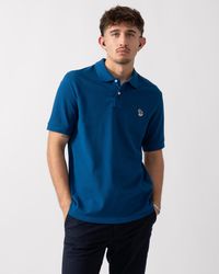 Paul Smith - Ps Regular Fit Short Sleeve Zebra Polo Shirt - Lyst