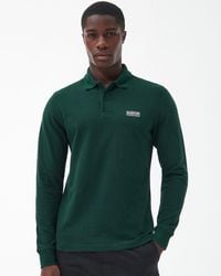 Barbour - Essential Long Sleeve Polo - Lyst