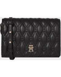 Tommy Hilfiger - Th Refined Flap Quilted Crossover Bag - Lyst