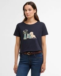 Barbour - Brambles T-Shirt - Lyst