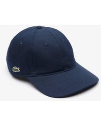 Lacoste - Twill Cap - Lyst