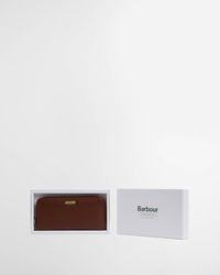 Barbour - Birch Leather Matinee Purse - Lyst