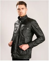 barbour john leather jacket