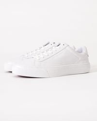 Tommy Hilfiger - Premium Dress Nappa Leather Cupsole Trainers - Lyst