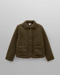 Joules - Sadie Short Fleece Jacket - Lyst