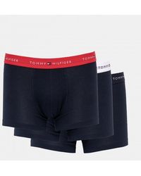 Tommy Hilfiger - 3 Pack Colour Waistband Trunks - Lyst