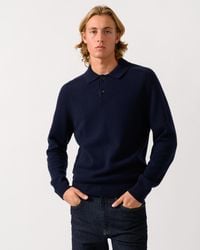 Paul Smith - Ps Long Sleeve Plain Polo Sweater - Lyst