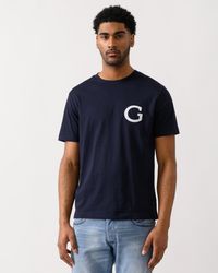 GANT - Short Sleeve G-Badge T-Shirt - Lyst