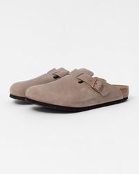 Birkenstock - Boston Oiled Nubuck Leather Clogs - Lyst