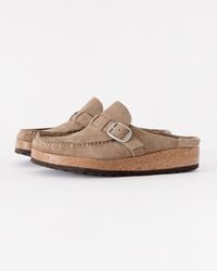 Birkenstock - Buckley Suede Leather Mule Moccasins - Lyst