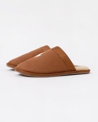 Ralph Lauren - Klarence Microsuede Scuff Slipper - Lyst