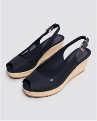 Tommy Hilfiger Wedge sandals for Women | Online Sale up to 62% off | Lyst