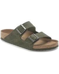 Birkenstock - Arizona Vegan Synthetic Sandals - Lyst