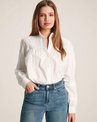 Joules - Arabella Pleated Blouse - Lyst