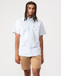 Lacoste - Casual Short Sleeve Woven Shirt - Lyst
