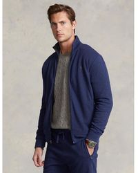 Polo Ralph Lauren Luxury Jersey Track Jacket - Blue