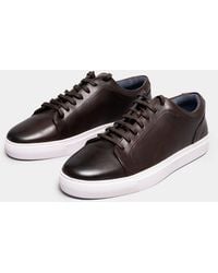 Oliver Sweeney - Hayle Antiqued Calf Leather Trainers - Lyst