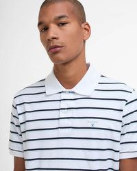 Barbour - Ashill Striped Polo Shirt - Lyst
