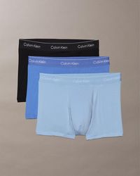 Calvin Klein - 3 Pack Relaxed Dart Trunks - Lyst