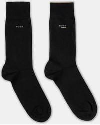 BOSS - 2-Pack Iconic Logo Socks - Lyst