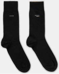 BOSS - 2-Pack Iconic Logo Socks - Lyst