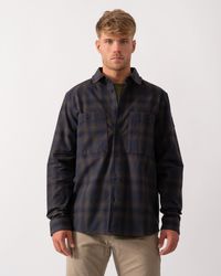 Belstaff - Outpost Flannel Shirt - Lyst