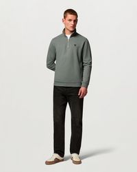 Belstaff - Logo Quarter Zip Sweatshirt - Lyst