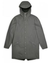 Rains - Long Jacket - Lyst