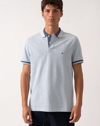 Tommy Hilfiger - Contrast Collar Block Regular Fit Polo - Lyst