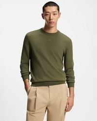 HUGO - San Cassius-C2 Crew Neck Jumper - Lyst