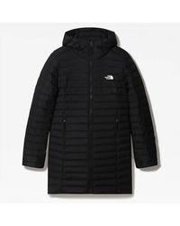 The North Face - W Stretch Down Hooded Parka - Lyst