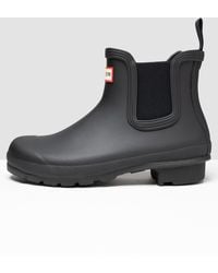 HUNTER - Original Chelsea Rubber Ankle Boots - Lyst