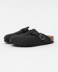 Birkenstock - Boston Wool Felt Clogs, Size: Uk 5.5 - Lyst