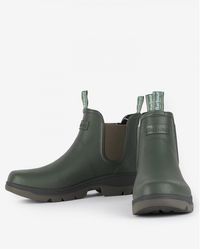 Barbour Fury Chelsea Olive Green 