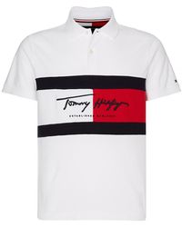 Tommy Hilfiger Polo shirts for Men - Up to 60% off at Lyst.com