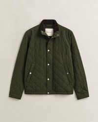 GANT - Quilted Jacket - Lyst