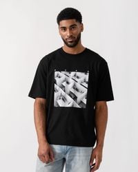 HUGO - Dodger Printed-Artwork T-Shirt - Lyst