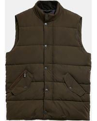 Barbour - Powell Puffer Gilet - Lyst