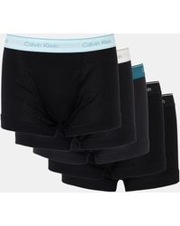 Calvin Klein - 5-Pack Cotton Trunks - Lyst
