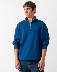 HUGO - Durty244 1/4 Zip Sweatshirt - Lyst
