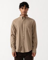 GANT - Regular Fit Windblown Flannel Check Shirt - Lyst