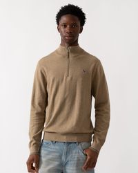 Paul Smith - Ps Zebra Badge 1/4 Zip Jumper - Lyst