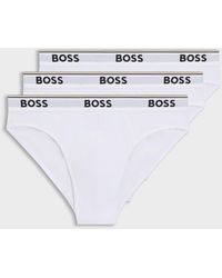 BOSS - 3 Pack Power Briefs - Lyst