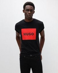 HUGO - Dulive222 Label Logo T-Shirt Nos Size: L - Lyst