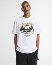Barbour - X Mul Good Life Graphic T-Shirt - Lyst