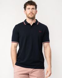 Fred Perry - Twin Tipped Signature Polo Shirt Nos - Lyst