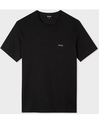 Paul Smith - 3 Pack Script Logo T-Shirts - Lyst