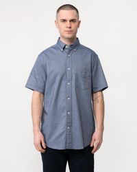 GANT - Regular Fit Short Sleeve Oxford Shirt - Lyst