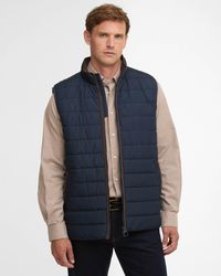 Barbour - Broughton Quilted Gilet - Lyst